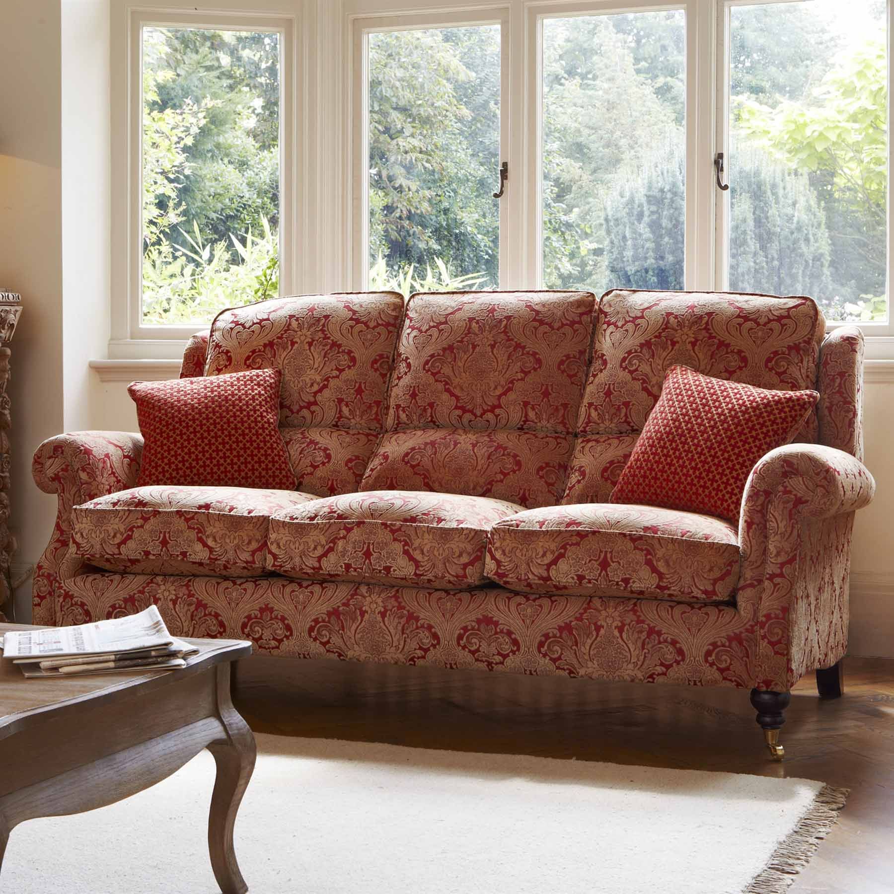 Parker Knoll Oakham 3 Seater Sofa – Tr Hayes Furniture Bath Throughout Traditional 3 Seater Sofas (View 6 of 20)