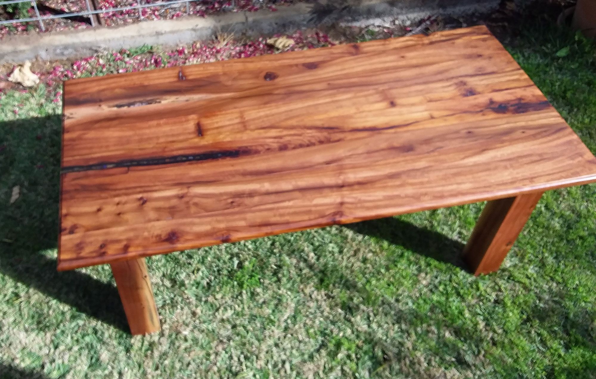 Prickly Acacia Coffee Table – Dead Finish Furniture Factory With Pemberly Row Replicated Wood Coffee Tables (View 14 of 20)
