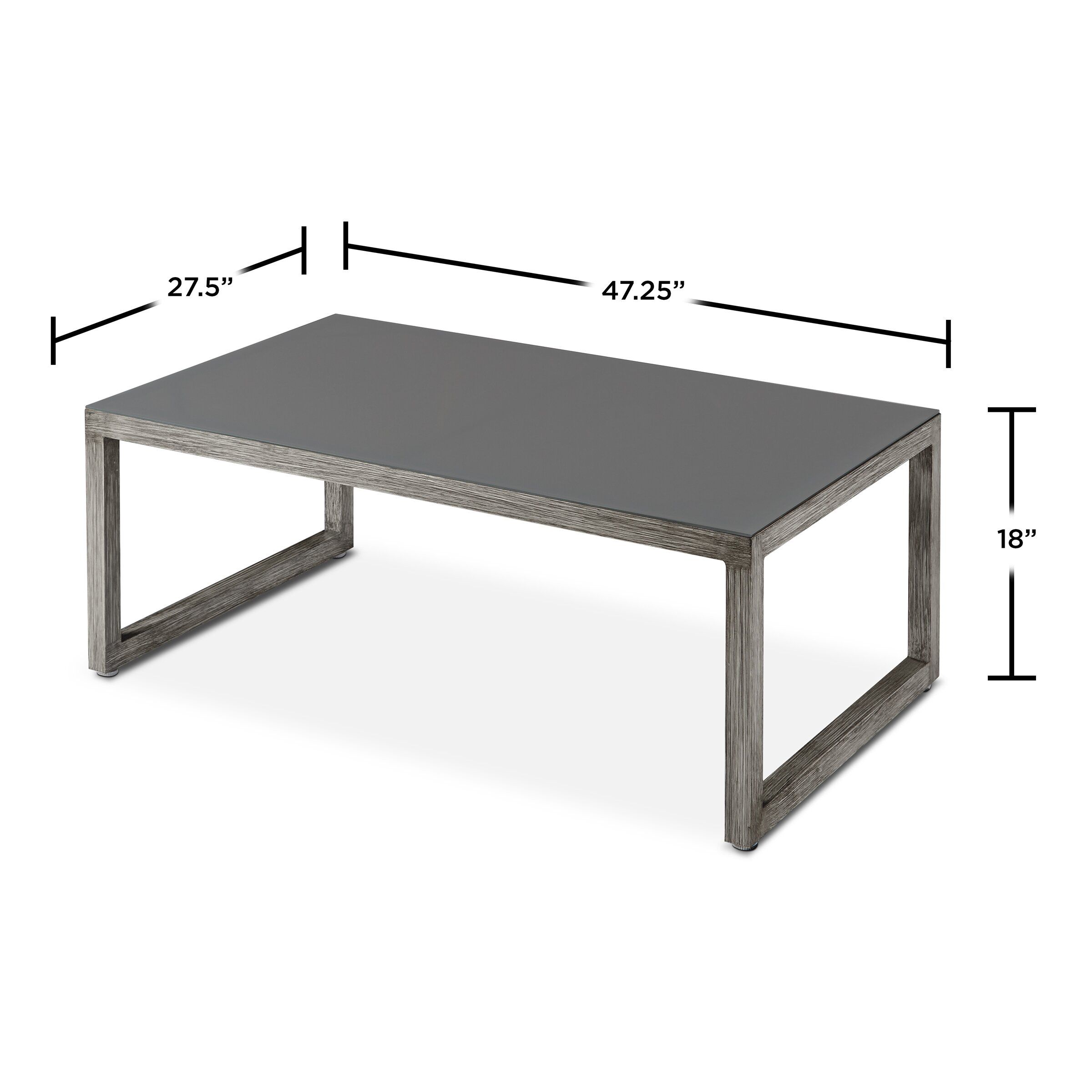 Real Flame Monaco Coffee Table | Wayfair For Monaco Round Coffee Tables (View 8 of 20)