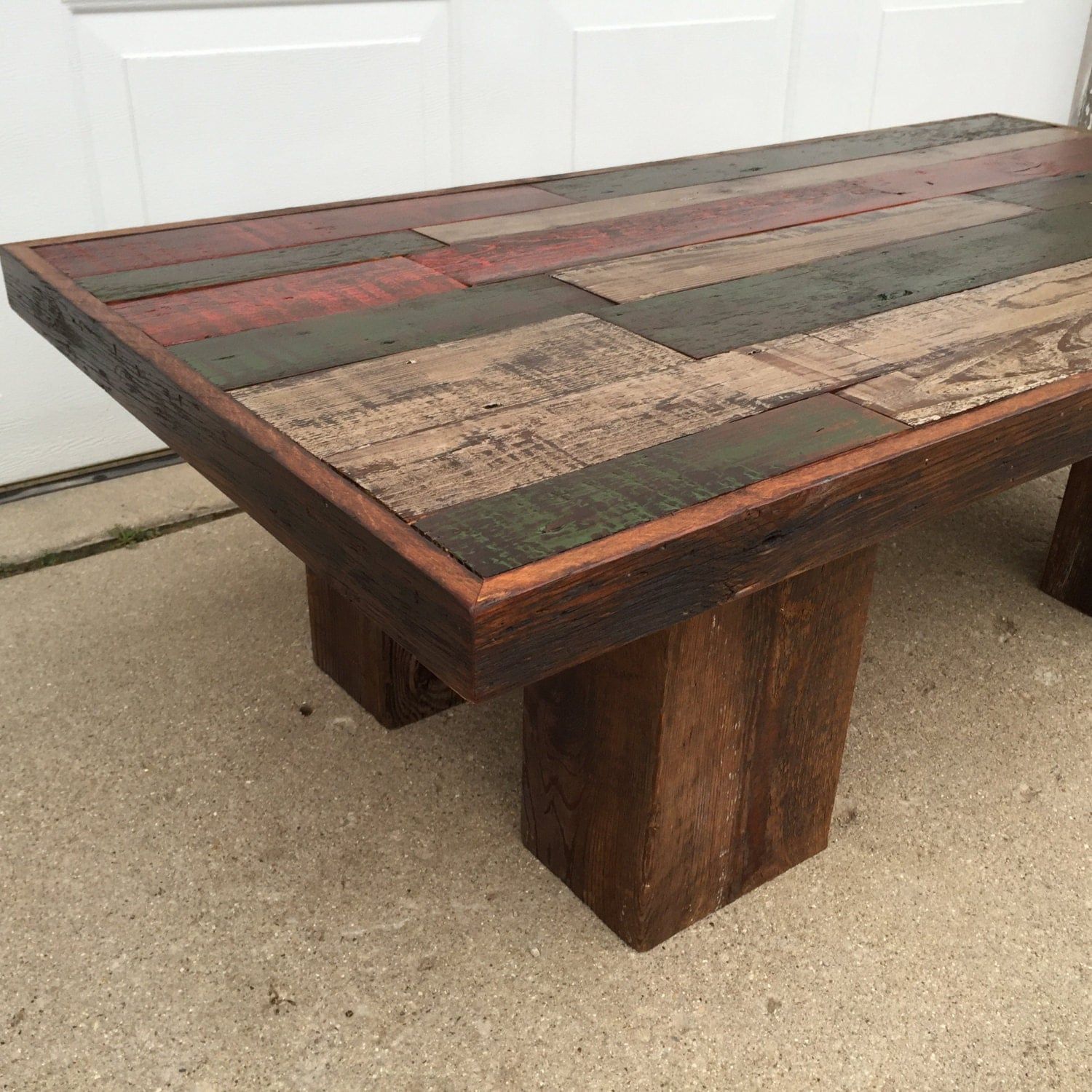 Reclaimed Barn Wood Coffee Table (View 13 of 21)