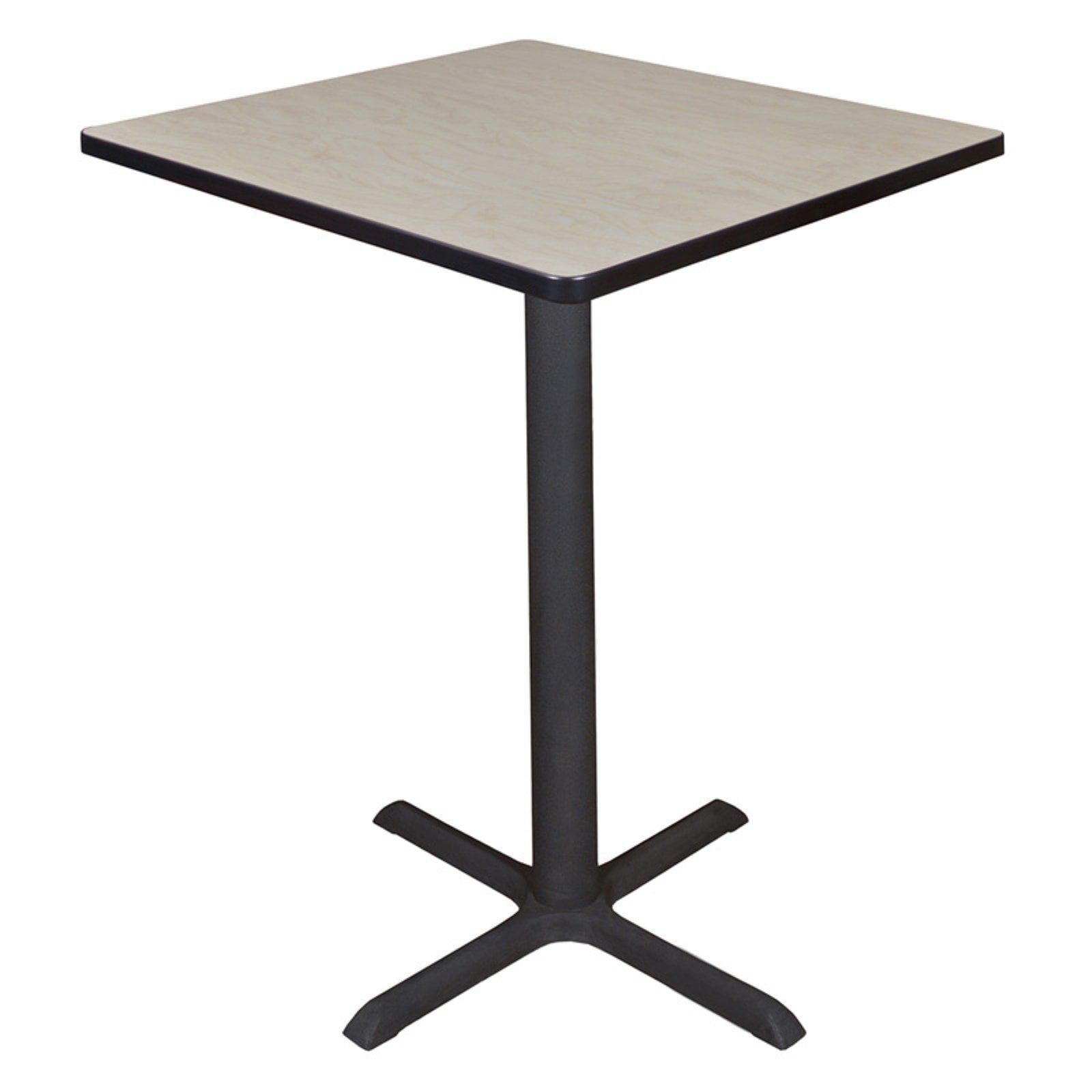 Regency Cain Square Cafe Table – Walmart Pertaining To Regency Cain Steel Coffee Tables (Gallery 1 of 21)