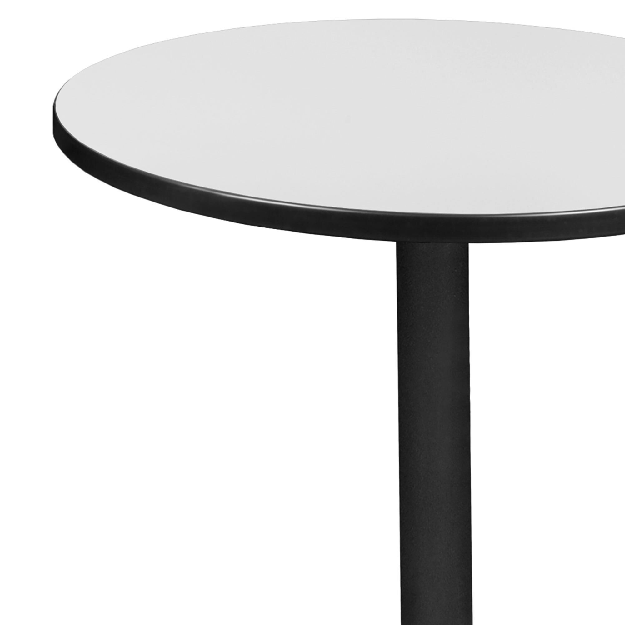 Regency Global Sourcing Cain 30" Cafe Table In White | Nfm In 2022 Pertaining To Regency Cain Steel Coffee Tables (View 6 of 21)