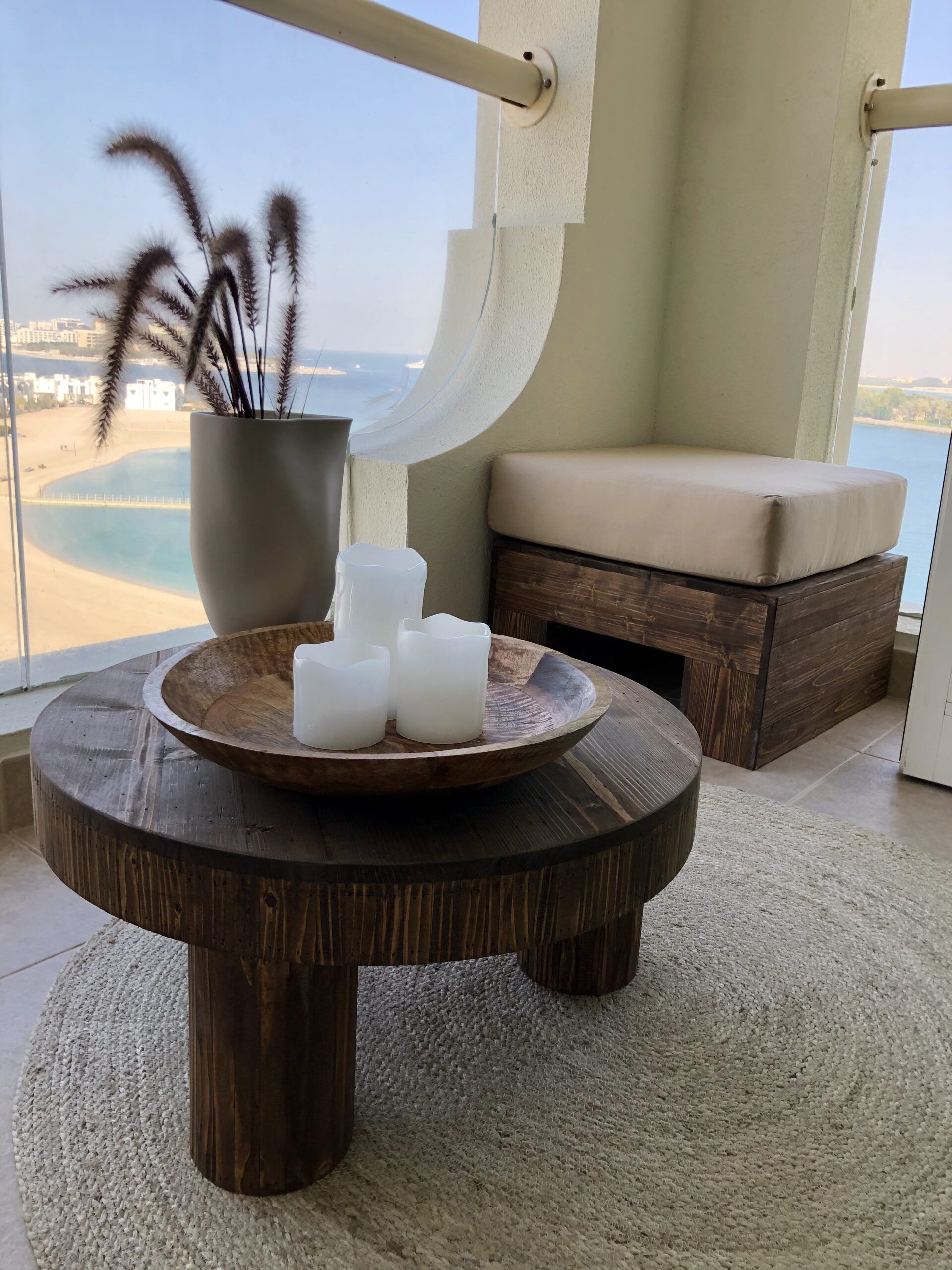 Round Coffee Table – Bespoke Balconies With Coffee Tables For Balconies (Gallery 1 of 20)