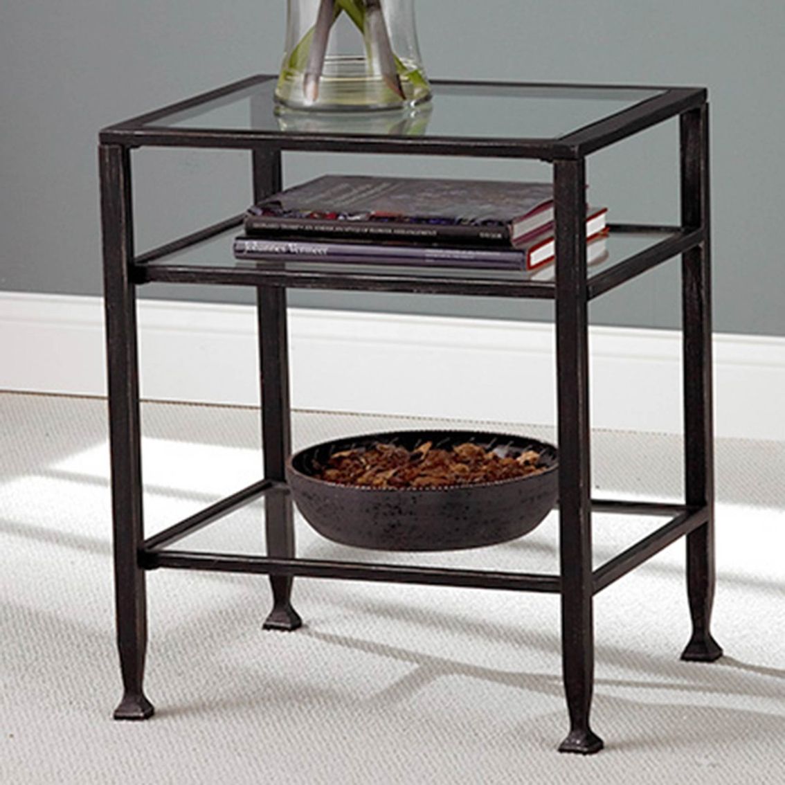 Sei Metal End Table | Living Room Tables | Furniture & Appliances Regarding Metal Side Tables For Living Spaces (View 14 of 20)