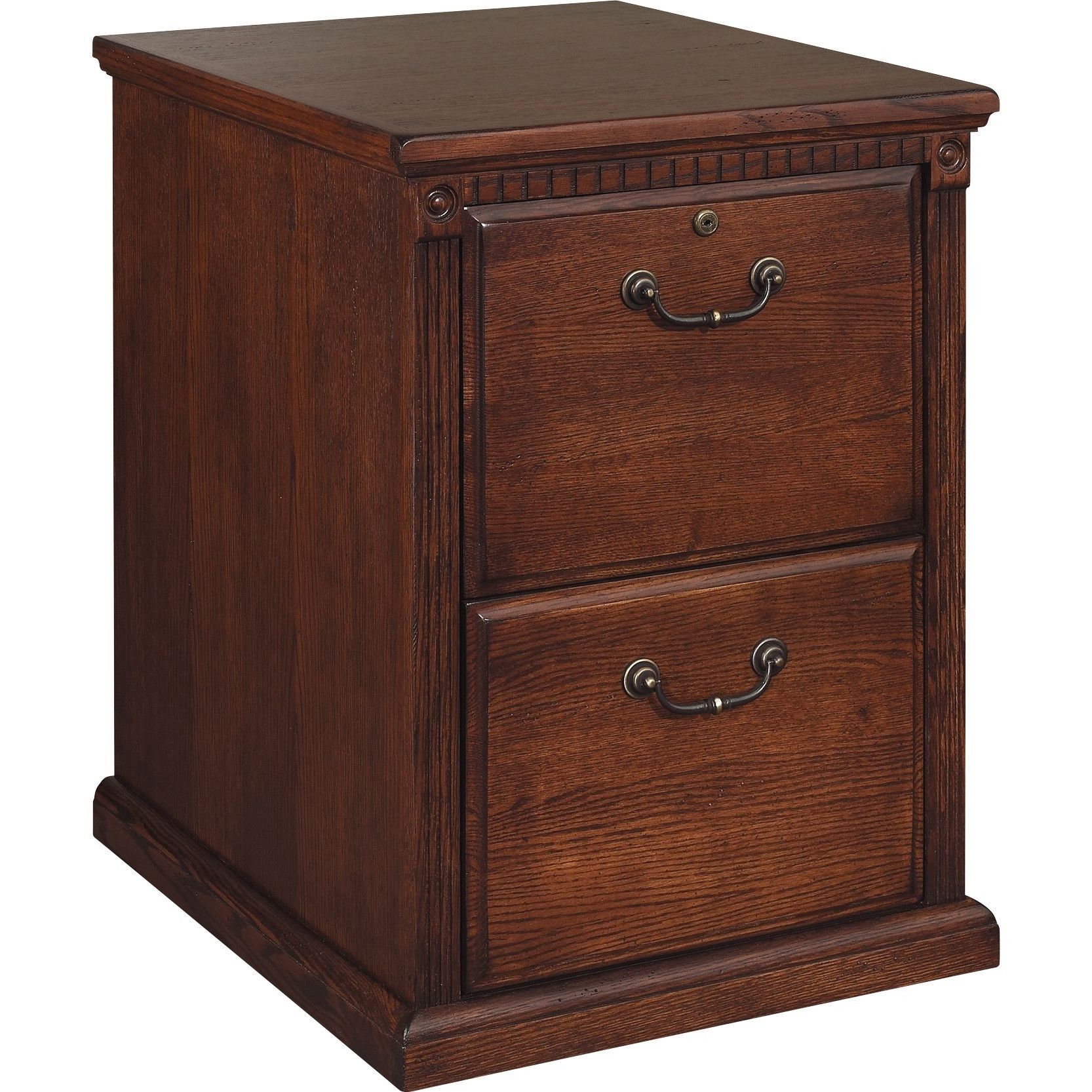 Solid Wood File Cabinet 2 Drawer – Ideas On Foter Inside Wood Cabinet With Drawers (View 16 of 20)