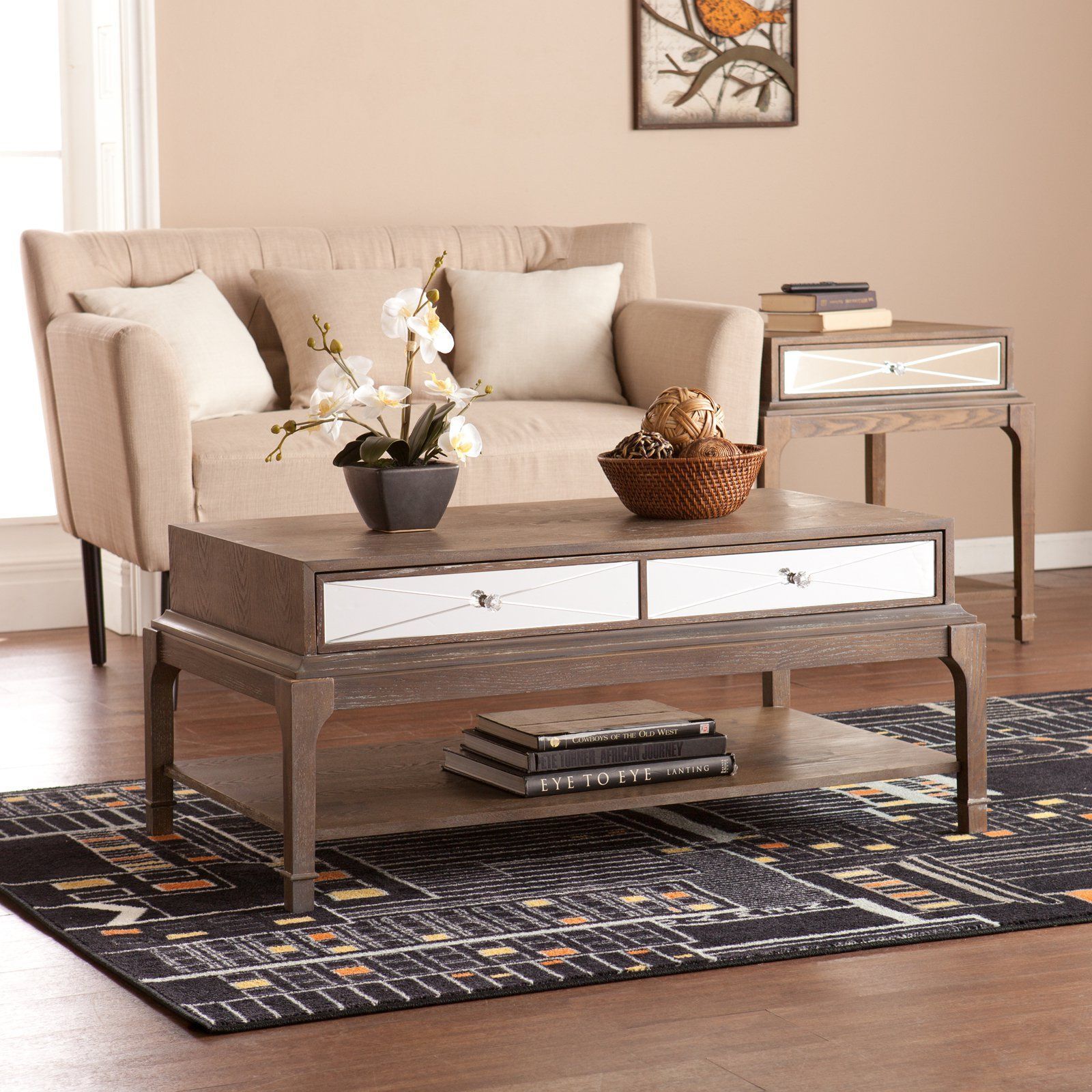 Southern Enterprises Arnold Coffee Table | Coffee Table, Furniture With Southern Enterprises Larksmill Coffee Tables (View 4 of 20)