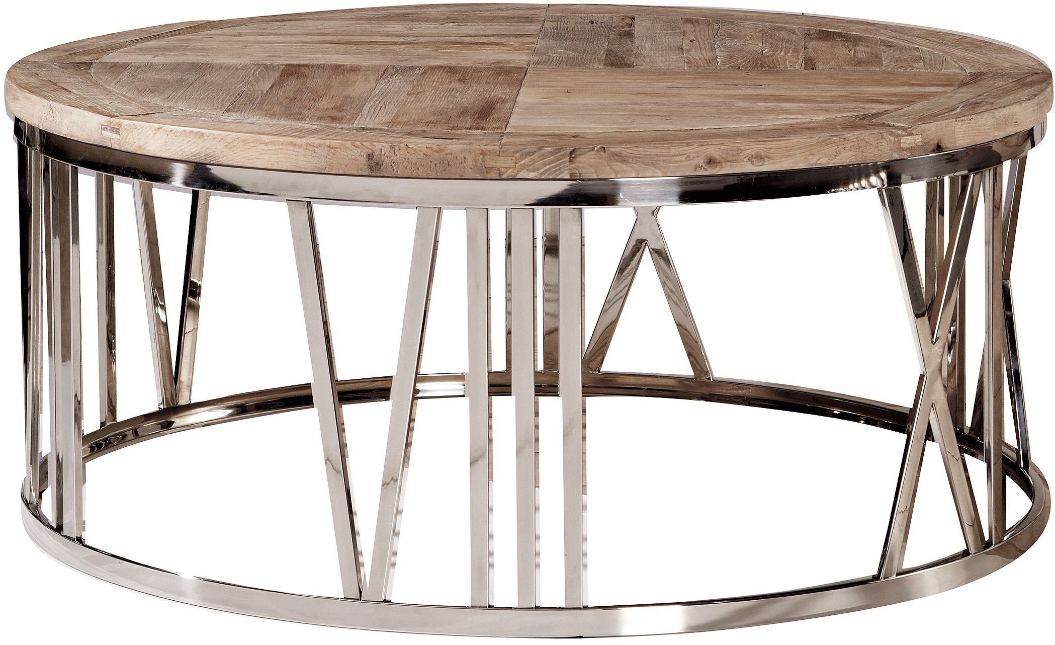 Steel Coffee Table Designs – 10 Superb Stainless Steel Coffee Table For Round Coffee Tables With Steel Frames (View 3 of 21)