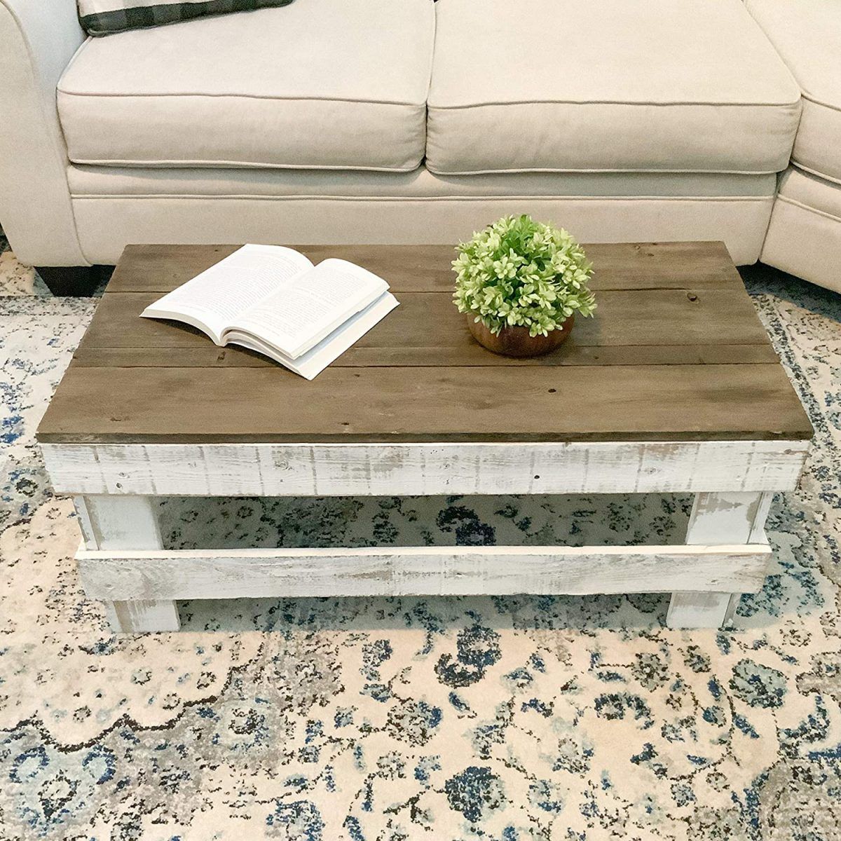 The 10 Best Farmhouse Coffee Tables (for Any Budget) For Living Room Farmhouse Coffee Tables (View 19 of 20)