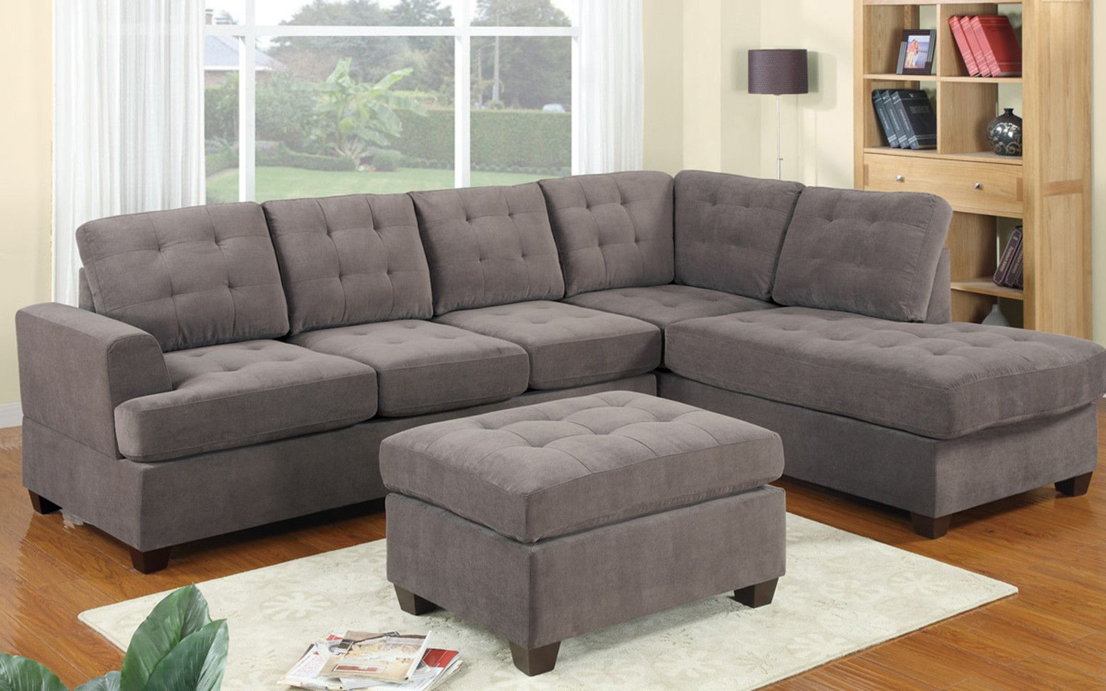 The Beauty Of Microfiber Sectional Sofa – Decorifusta Inside Microfiber Sectional Corner Sofas (View 10 of 20)