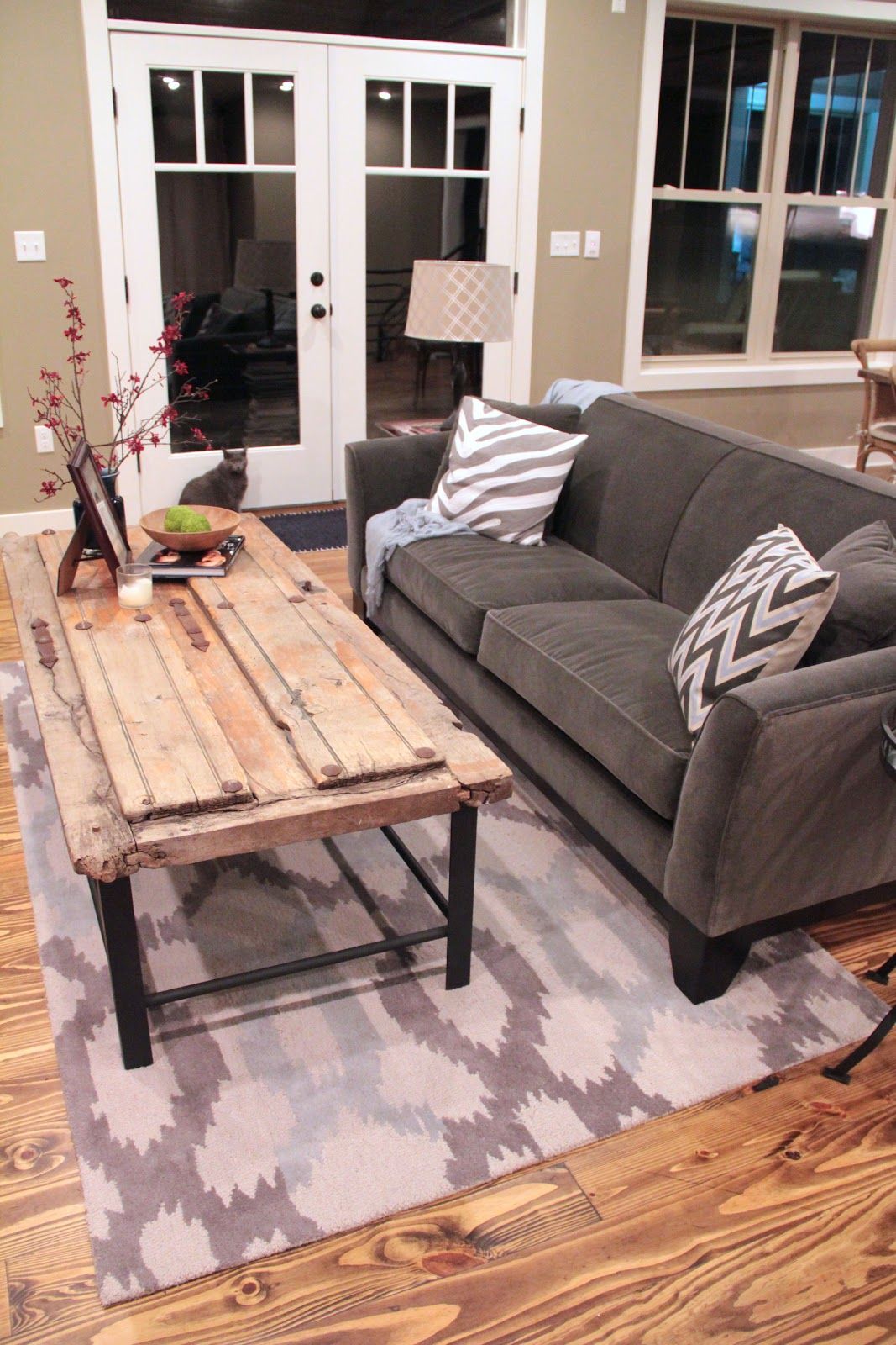 The House At Coppercreek: Barn Door Coffee Table For Coffee Tables With Sliding Barn Doors (Gallery 8 of 20)