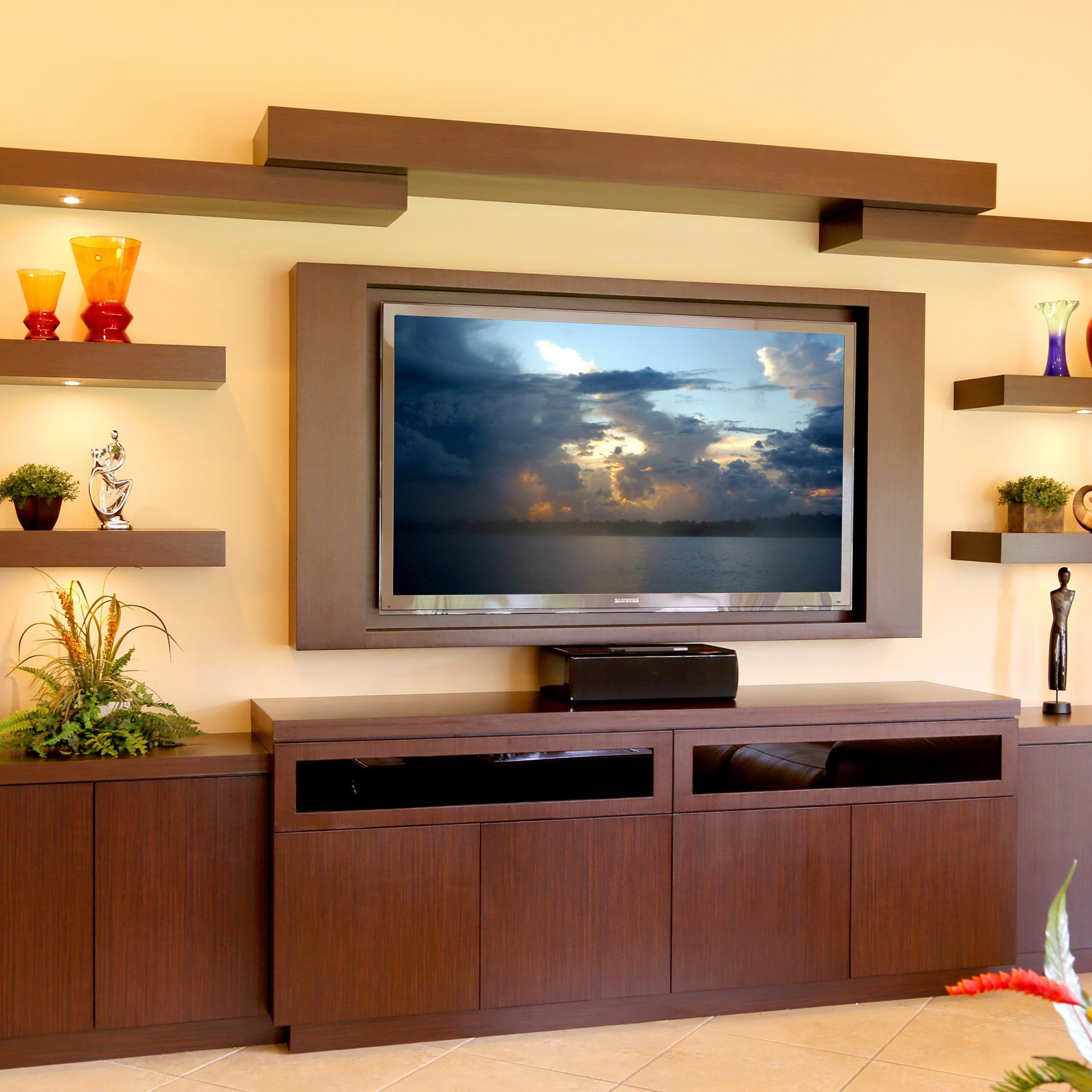 This Is A Custom Entertainment Center Located In Lake Worth. This Unit For Rgb Tv Entertainment Centers (Gallery 14 of 20)