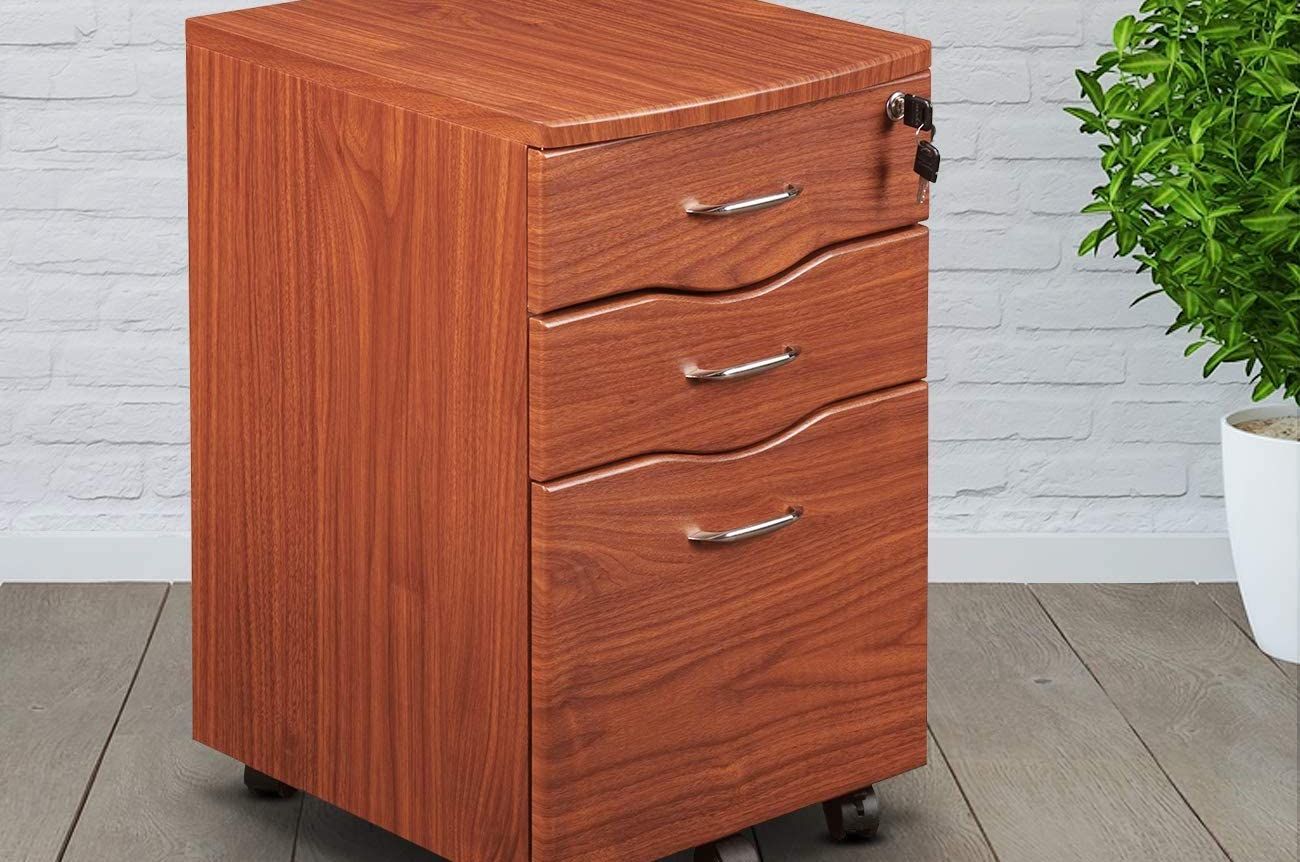 Top 10 Best 3 Drawer Wooden File Cabinets In 2023 Reviews | Guide Pertaining To Wood Cabinet With Drawers (Gallery 18 of 20)