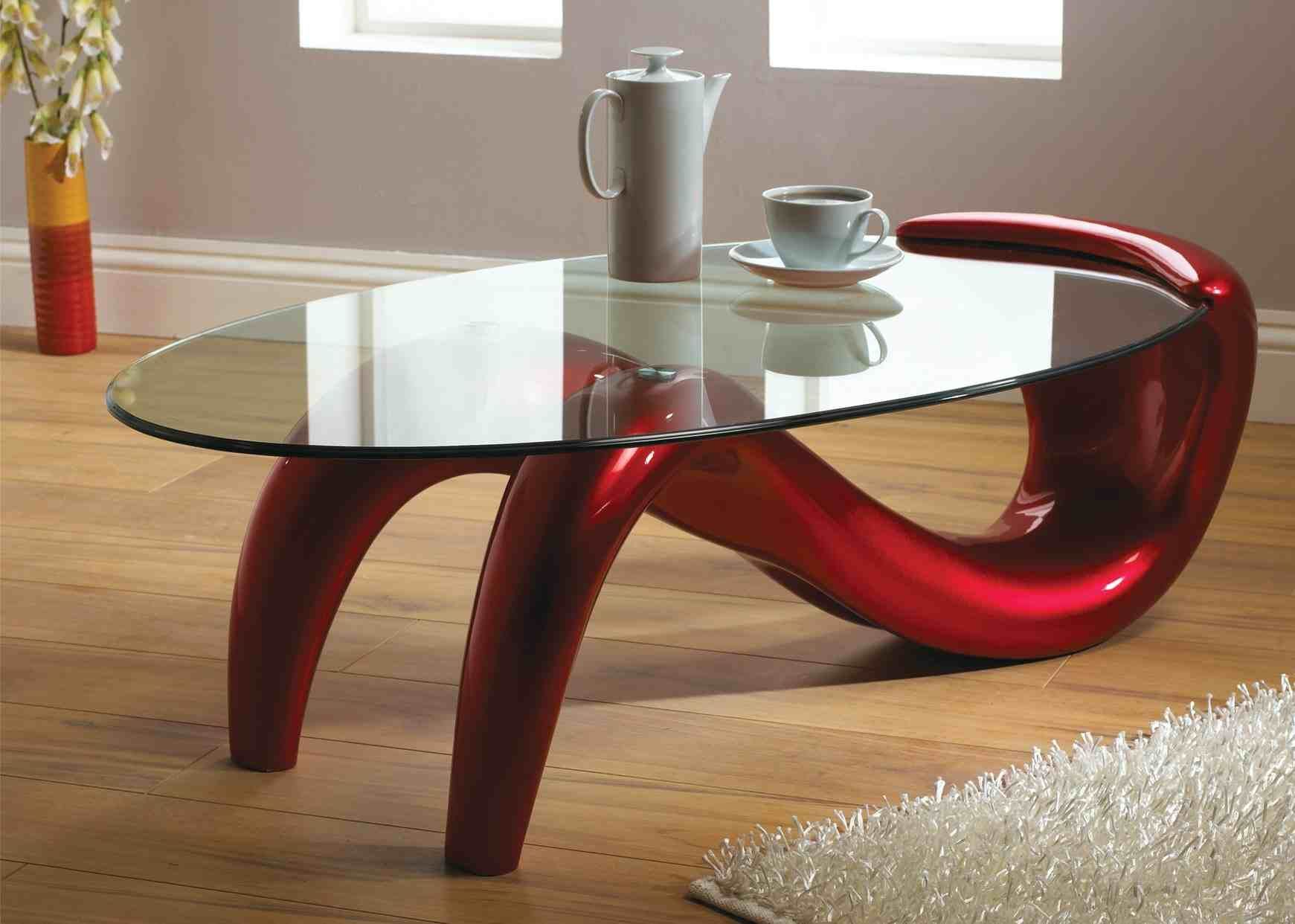 Trendy Modern Glass Coffee Table | Modern Glass Coffee Table, Modern Pertaining To Glass Coffee Tables With Lower Shelves (View 17 of 20)