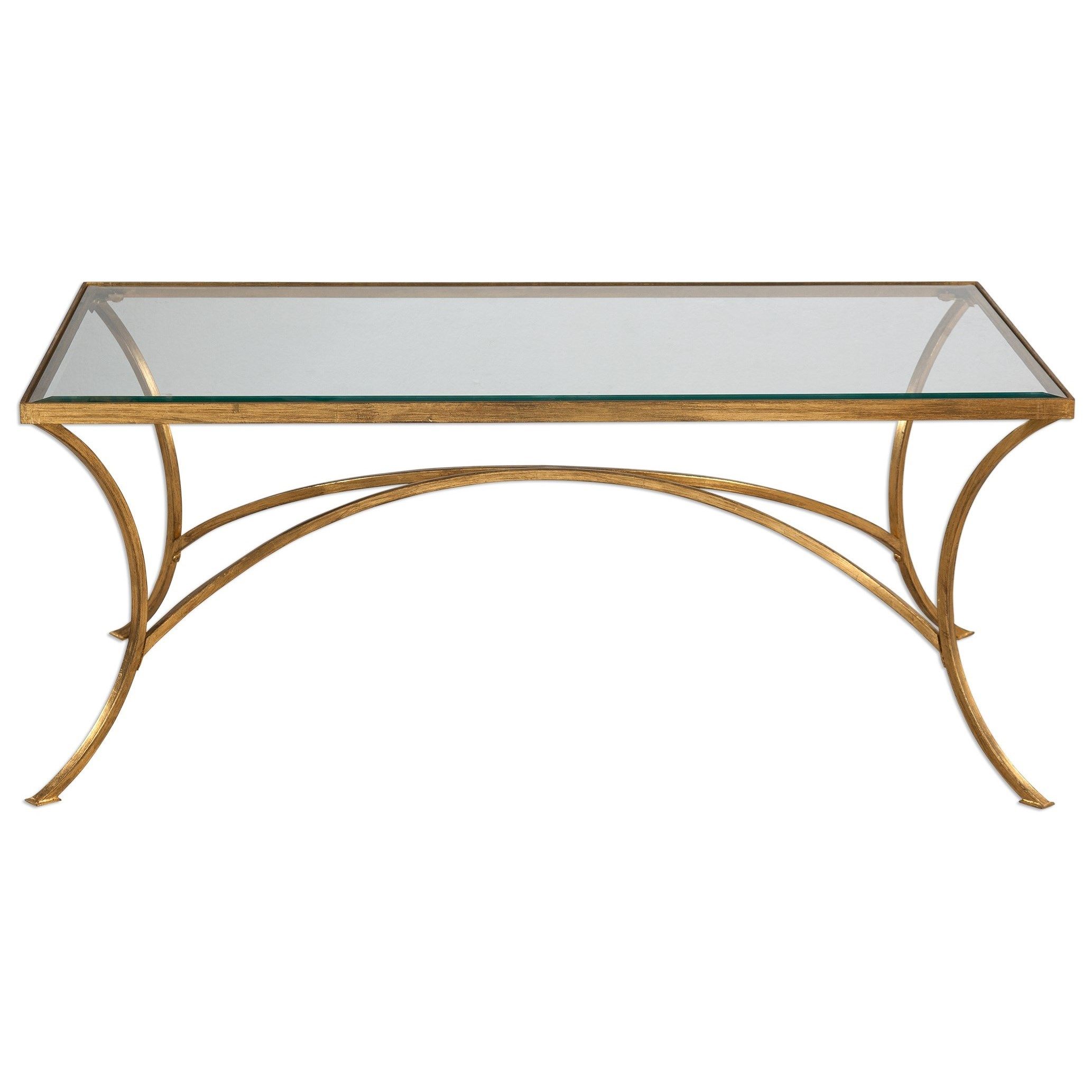 Uttermost Accent Furniture – Occasional Tables 24639 Alayna Gold Coffee With Regard To Occasional Coffee Tables (View 13 of 20)