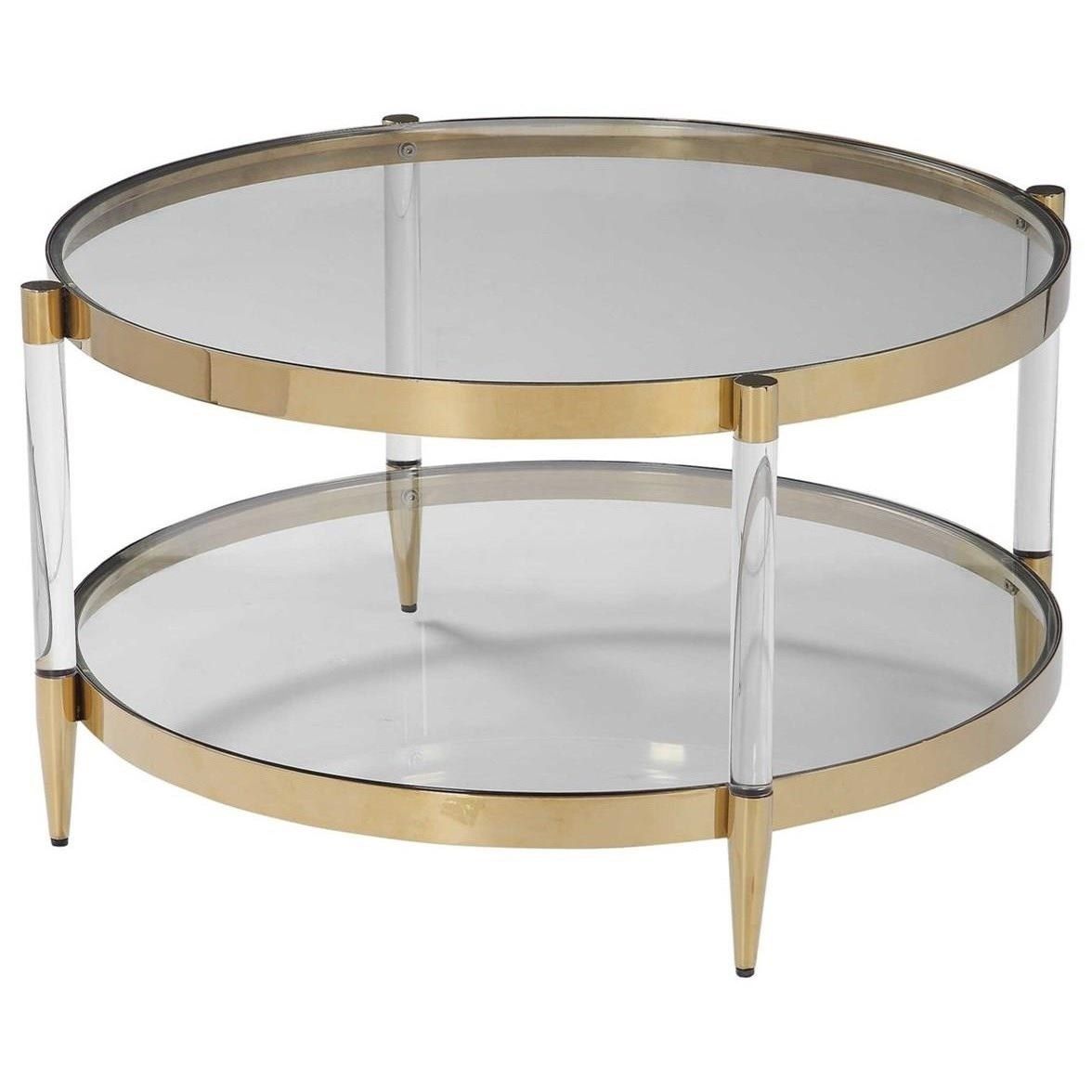 Uttermost Accent Furniture – Occasional Tables Kellen Glass Coffee Within Occasional Coffee Tables (View 18 of 20)