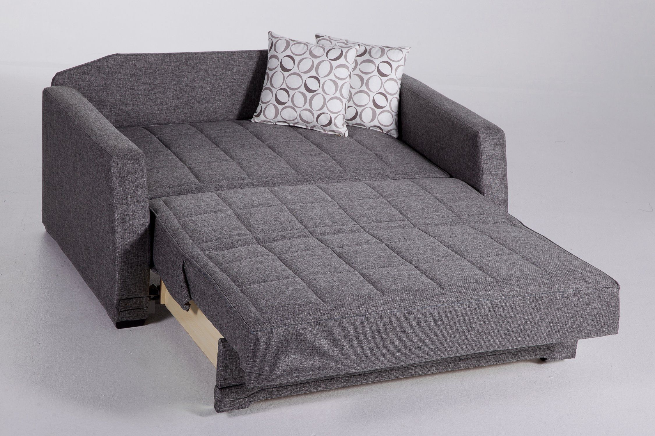 Valerie Diego Gray Loveseat Sleeperistikbal Furniture | Sofa Bed Pertaining To Convertible Gray Loveseat Sleepers (Gallery 19 of 20)