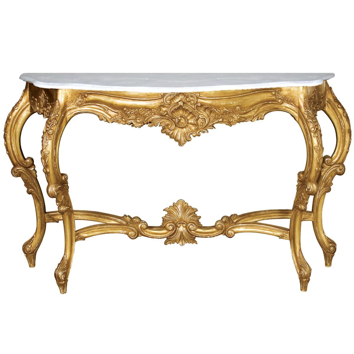 Versailles Gold Console Table (large) | Console Tables | Tables Intended For Versailles Console Cabinets (View 10 of 20)