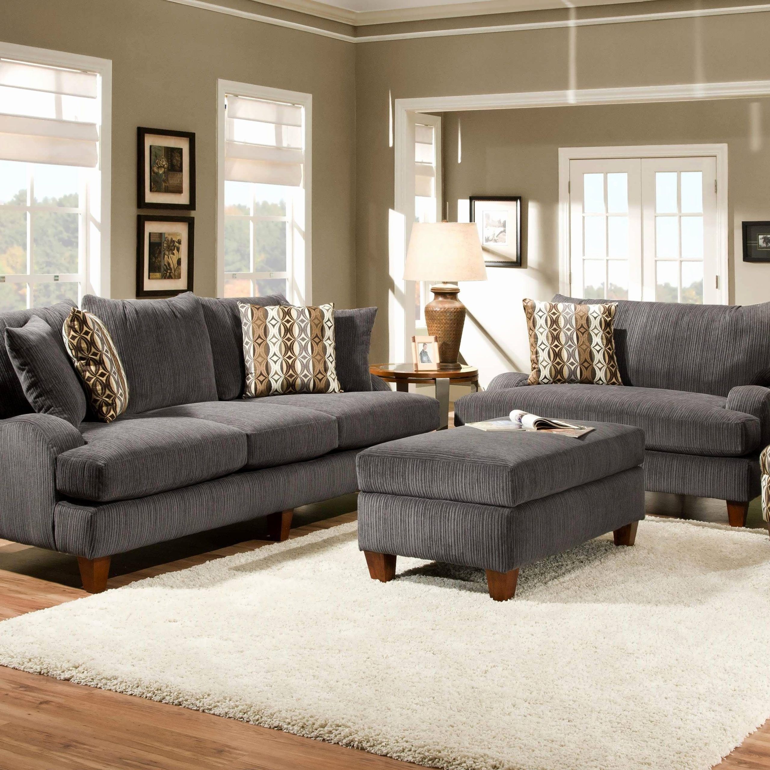 What Color Wood Goes With Gray Couch – Img Stache Regarding Sofas In Dark Gray (Gallery 20 of 20)