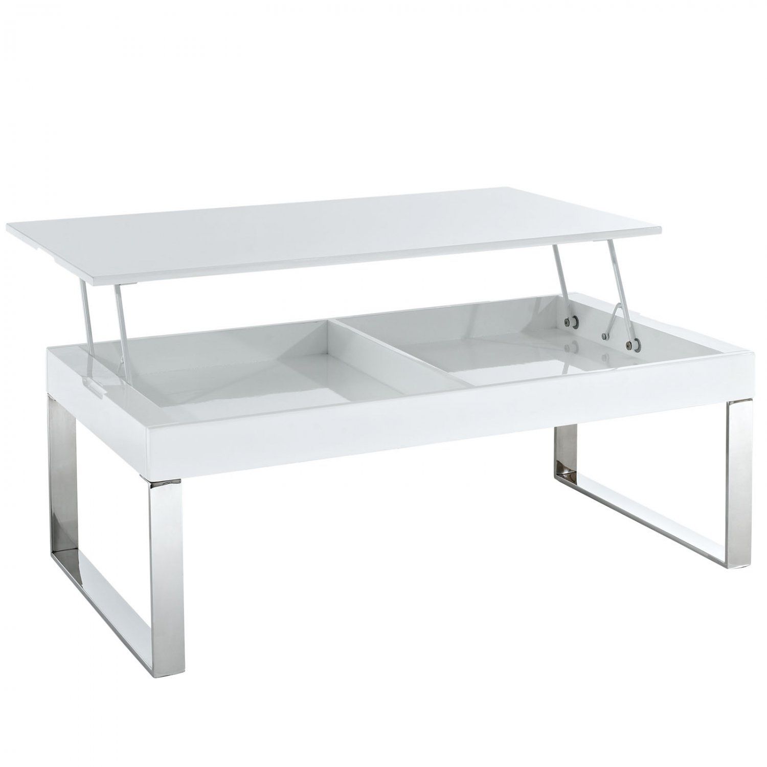 White Gloss Lift Coffee Table Intended For High Gloss Lift Top Coffee Tables (View 8 of 21)