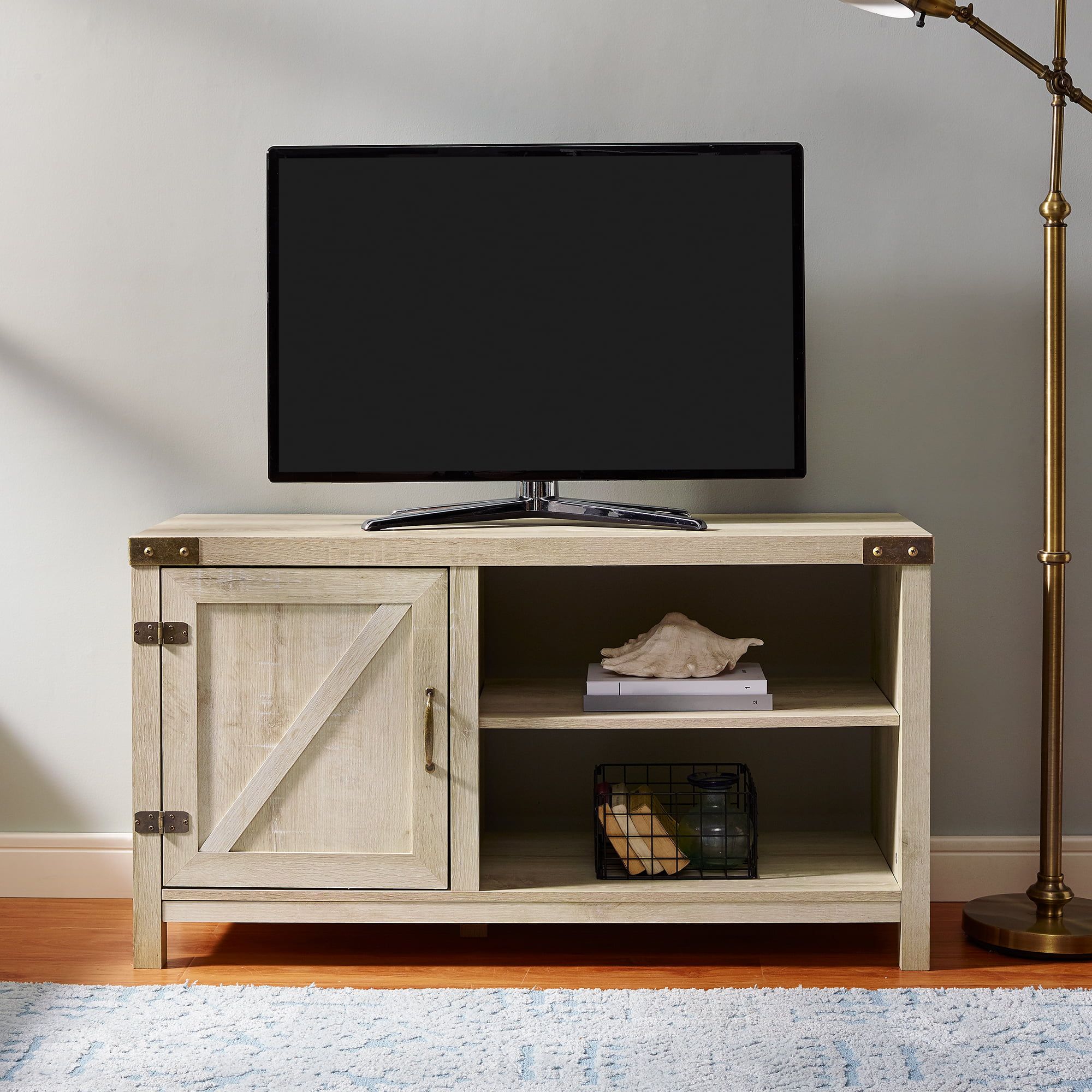 Wicker Tv Stands Furniture – Perangkat Sekolah Regarding Farmhouse Rattan Tv Stands (Gallery 9 of 20)