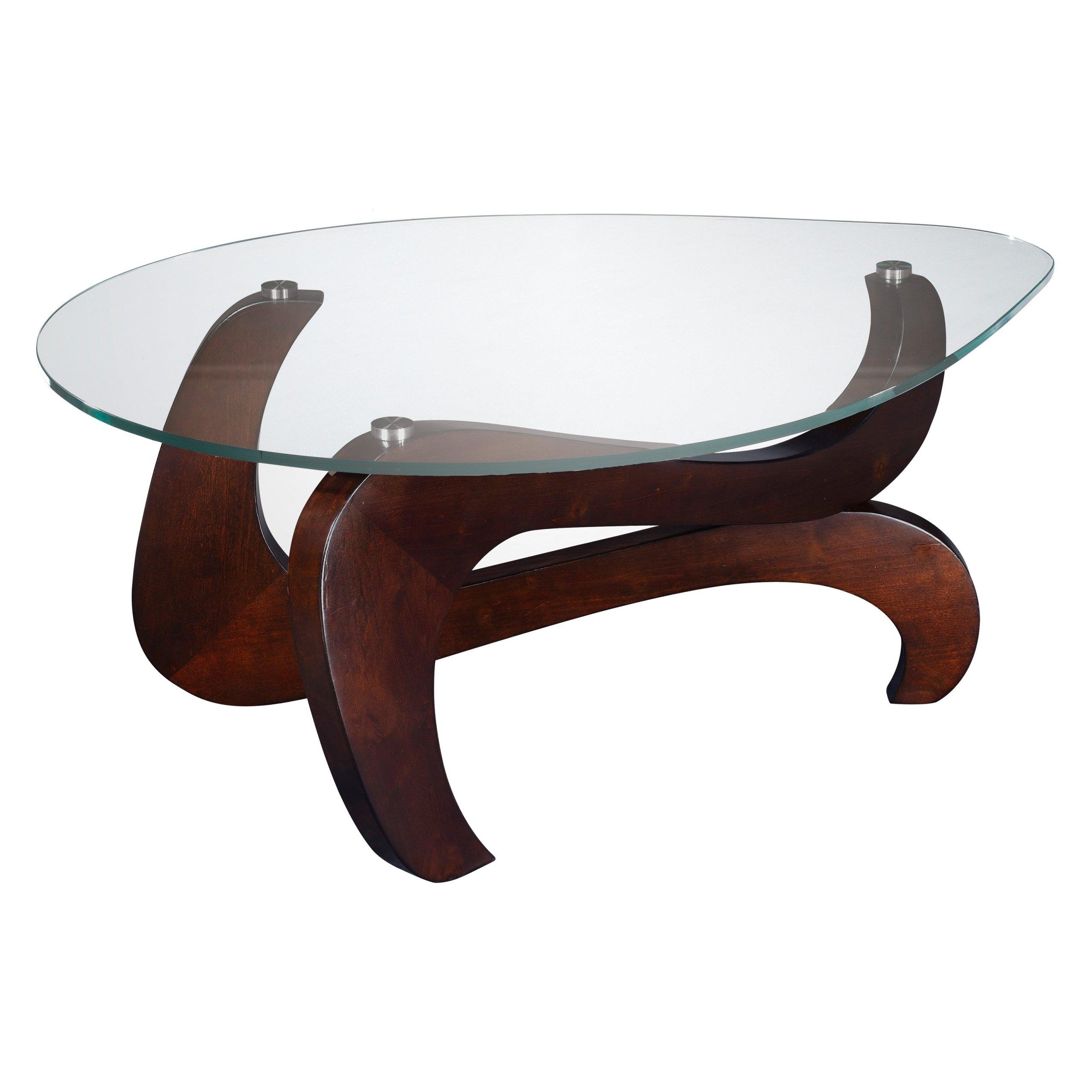 Wood Base Glass Top Coffee Table Intended For Wood Tempered Glass Top Coffee Tables (Gallery 18 of 20)
