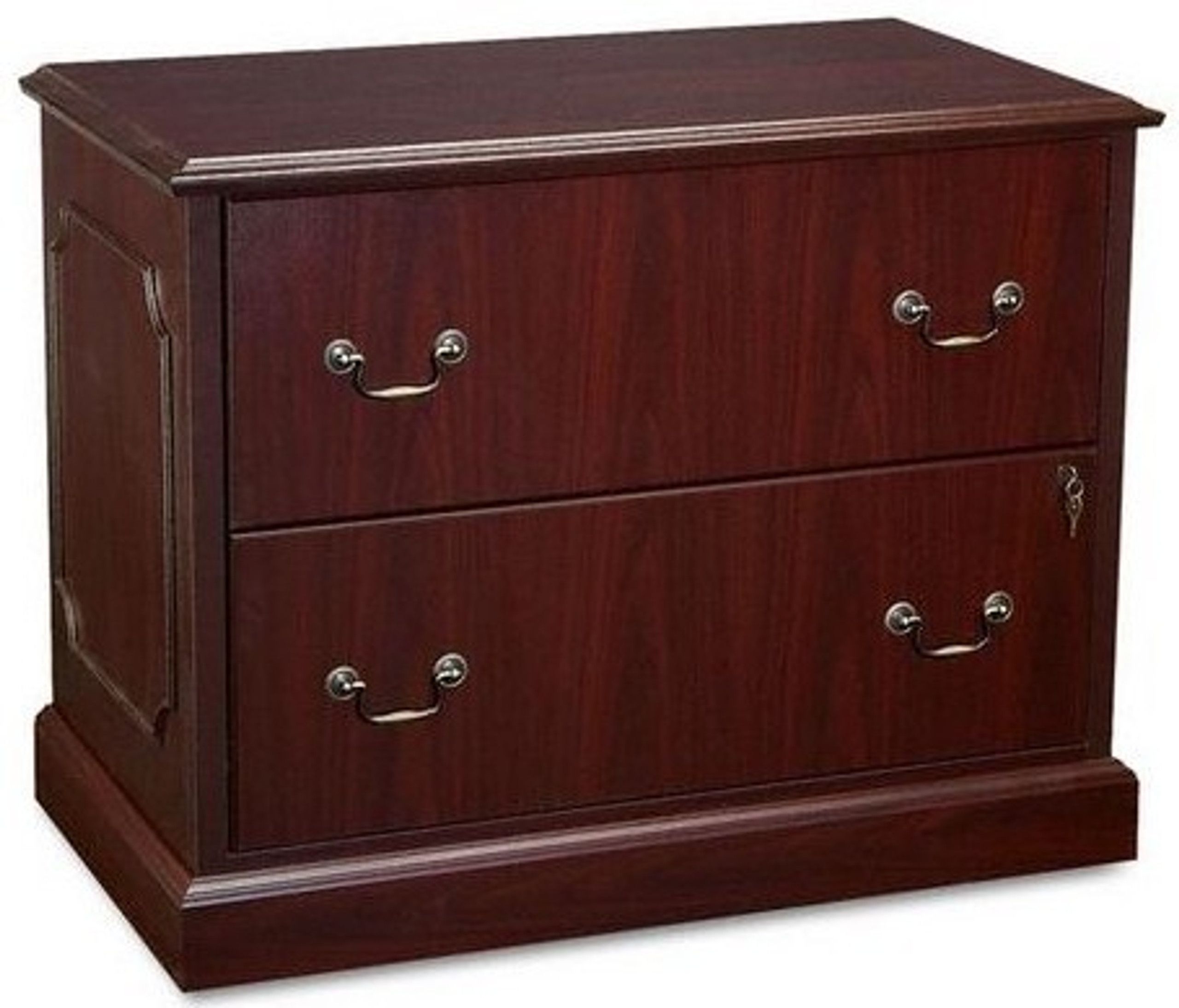 Wood Filing Cabinet – Hon 2 Drawer Laminate Wood Filing Cabinet [105104] Inside Wood Cabinet With Drawers (View 8 of 20)