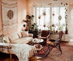 20 Best Cozy Castle Boho Living Room Tables