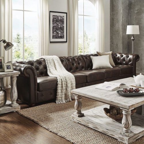 Sofas In Chocolate Brown (Photo 20 of 20)