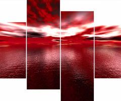 15 Inspirations Canvas Wall Art in Red