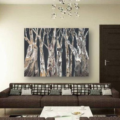 Abstract Oversized Canvas Wall Art (Photo 4 of 20)