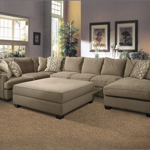 U Shaped Couches In Beige (Photo 20 of 20)