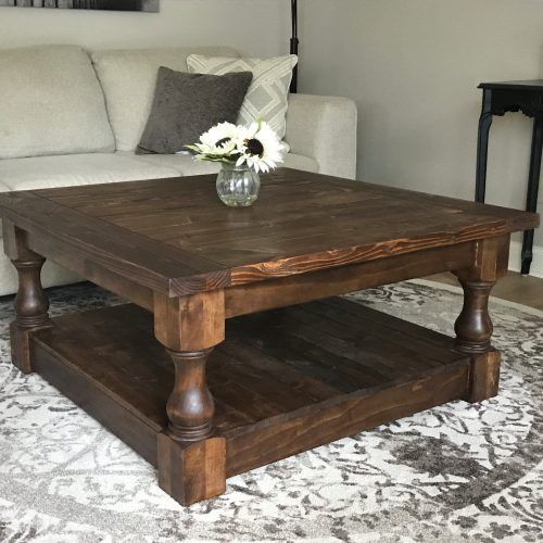 Brown Rustic Coffee Tables (Photo 14 of 20)