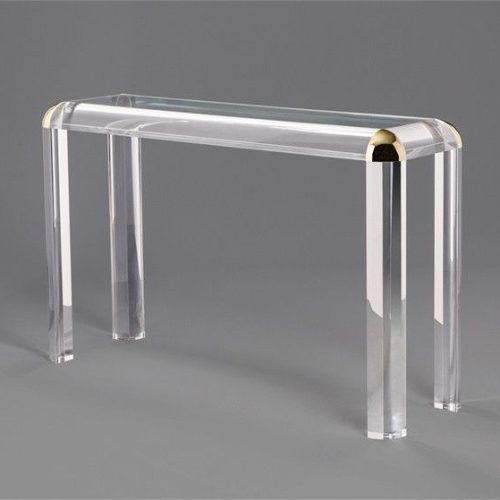 Acrylic Console Tables (Photo 9 of 20)