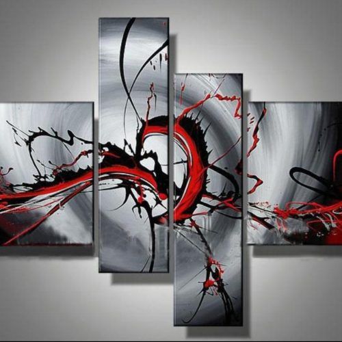 Modern Abstract Wall Art Painting (Photo 16 of 20)