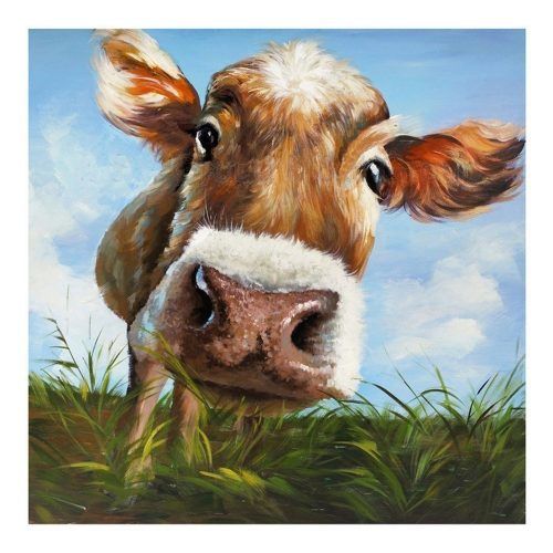 Cow Canvas Wall Art (Photo 4 of 20)
