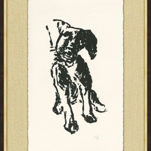 Dog Art Framed Prints (Photo 11 of 15)