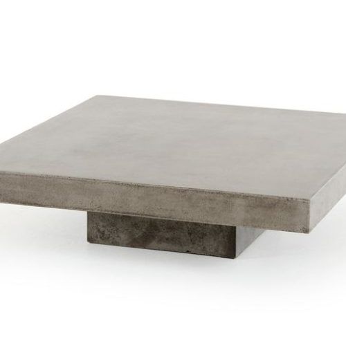 Modern Concrete Coffee Tables (Photo 1 of 20)