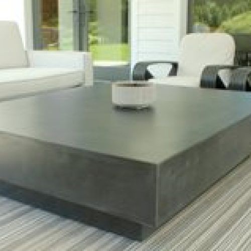 Modern Concrete Coffee Tables (Photo 17 of 20)