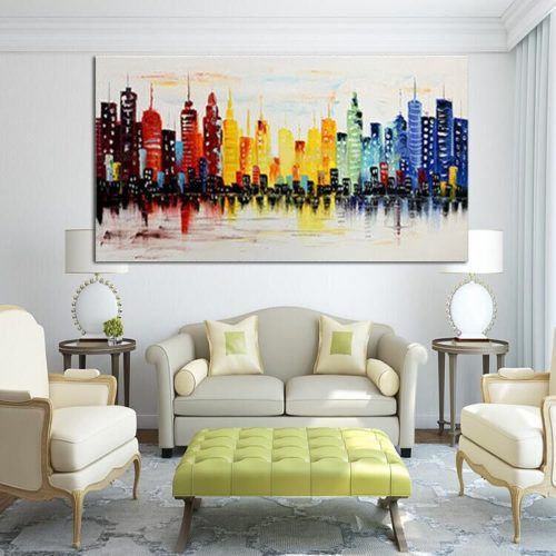 Abstract Living Room Wall Art (Photo 8 of 20)