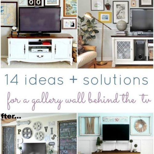 Wall Accents Behind Tv Or Couch (Photo 7 of 15)