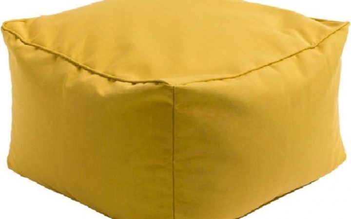 20 Collection of Mustard Yellow Modern Ottomans