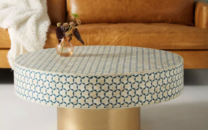 20 Ideas of Modern Round Coffee Tables