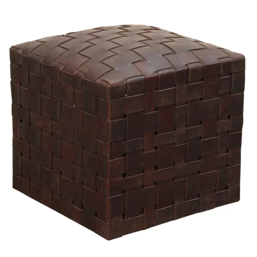 Solid Cuboid Pouf Ottomans (Photo 18 of 20)