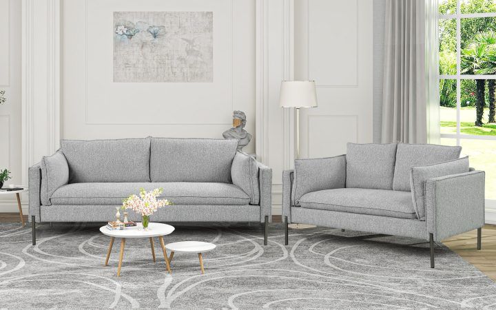 20 Best Modern Linen Fabric Sofa Sets