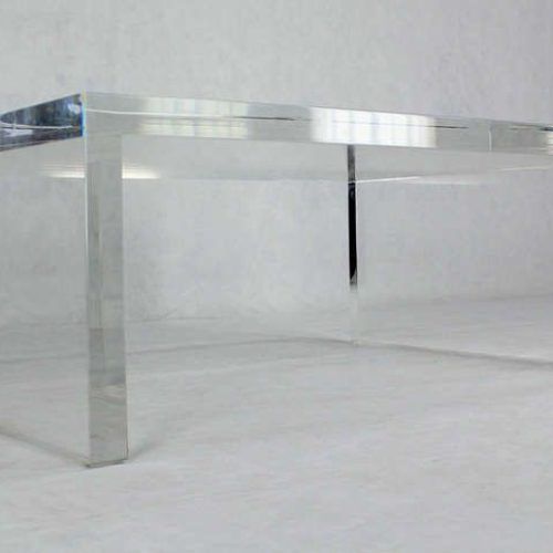 Thick Acrylic Coffee Tables (Photo 10 of 20)