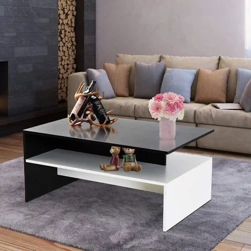 Modern 2-Tier Coffee Tables Coffee Tables (Photo 5 of 20)
