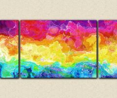 20 The Best Colourful Abstract Wall Art
