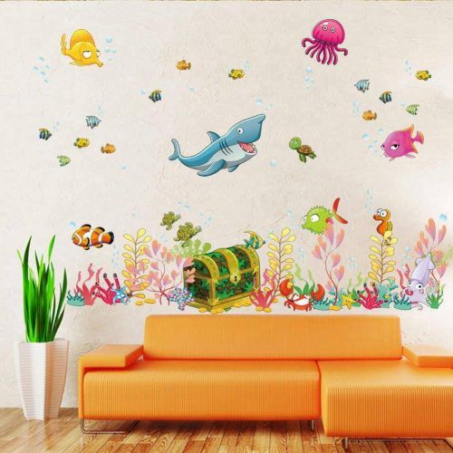 Wall Art Stickers For Childrens Rooms (Photo 8 of 20)
