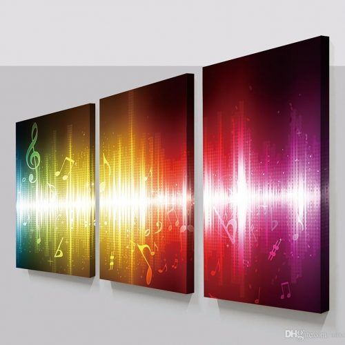 Abstract Music Wall Art (Photo 7 of 20)