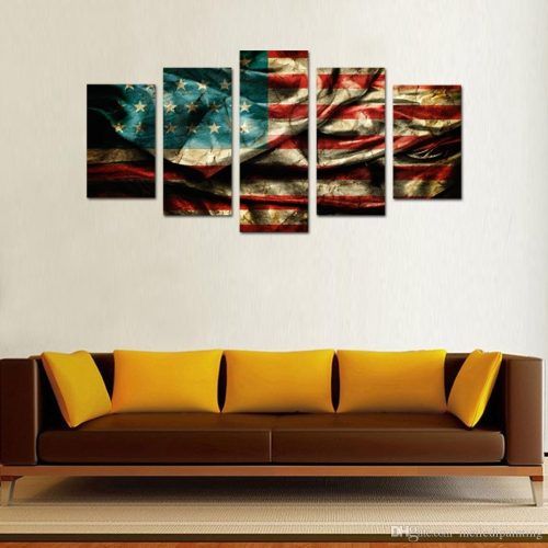 Wooden American Flag Wall Art (Photo 18 of 20)